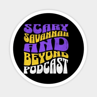 Groovy Scary Savannah Magnet